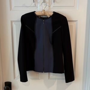 Women's Black and Blue Jacket
